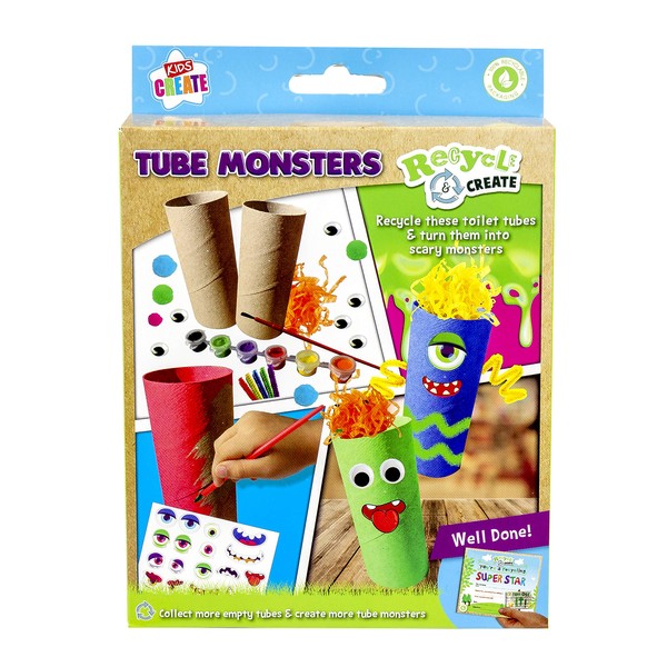 Kids Create - Recycled Paint Your Own Tubes - Kids