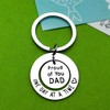 Sobriety Dad Keyring Gifts Father's Day Inspirational Keychain Gift for