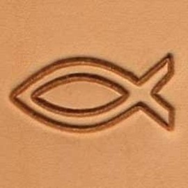 Tandy Leather 2D Fish Stamp 88512-00