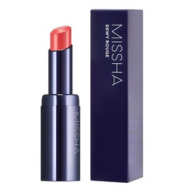 Missha Dewey Rouge Lipstick, 1, Dolly Coral / 미샤 듀이 루즈 립스틱, 1개, 돌리코랄