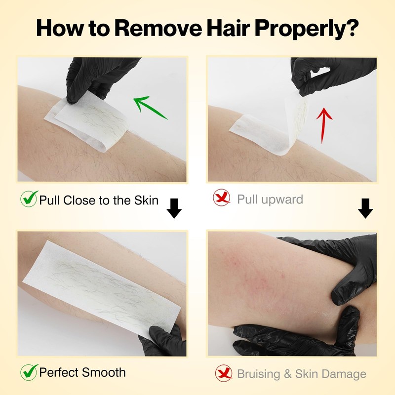 Roll on Wax Kit for Hair Removal at Home Roller