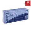 WypAll X50 Colour Coded Cleaning Cloths 7441 - Blue Wiping