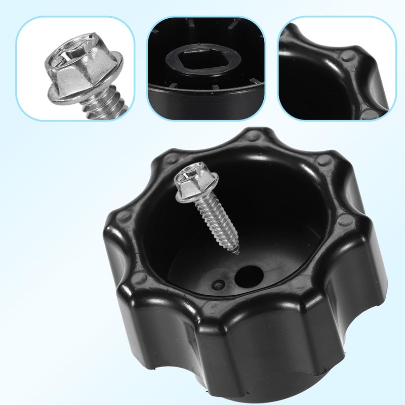 Tinoaly 630 7965 Wall Hydrant Repair Kit, Plastic Wheel Shaped