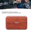 Wood Case for WF‑1000XM4 Earbuds Wooden Wireless Earbuds Protective Case