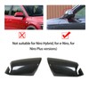 2pcs Side Mirror Cover Carbon Fiber Color Wing Mirror Cap