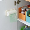 1Pc Apricot Trash Bag Dispenser Roll Holder, Kitchen Trash Bag