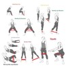 Premium Resistance Bands, Legs and Butt, Non-Slip Booty Bands, Glute