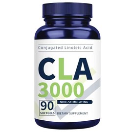 Vicwell CLA 3000mg Softgels – Conjugated Linoleic Acid with Safflower Oil – CLA Supplement to Support Fitness Goals & Body Composition (1 Bottle)