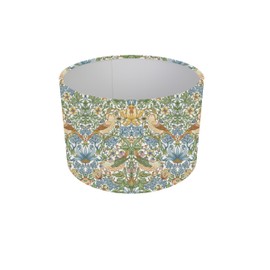 20cm (Diameter 8" x Height 7") William Morris Strawberry Thief Sky Table lamp Shade