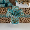 Craig Bachman 2.5" Metallic Leopard Print Ribbon: 10 Yards (Light