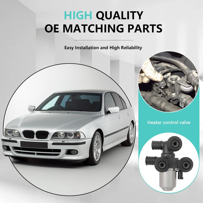 Taesayl Heating Control Valve Coolant Control Valve for E39 E46
