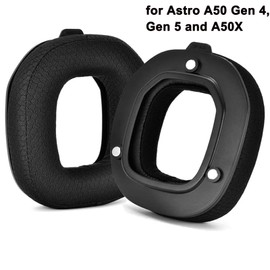 Yaowanguan Earpads Mod Kit for Astro A50 Gen 4,A50 Gen 5,A50 X Wireless Gaming Headset,Replacement Ear Cushions Headbands Microphone Foam Accessories Kit for Astro A50 Gen 4/Gen 5/A50X(Fabric)