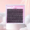 Geeneiya FLORA Lash Clusters, 8-18MM Wispy Eyelash Clusters, Natural Cluster
