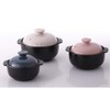 Kitchen Flower Lucia Natural Glazed Ceramic Porcelain Cookware Hot Pot
