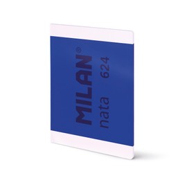 MILAN® Notebook A4, glued, lined paper (7 mm), 48 sheets, 95 g/m², nata® collection 624 since 1918, blue