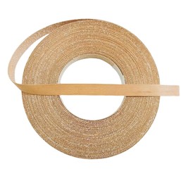 Cherry Wood Veneer Edge Banding Tape,1/2inch ×50ft Iron On Wood Strips,Preglued Hot Melt Adhesive Edgebanding,Flexible Plywood Wood Edging for Furniture Restoration Work