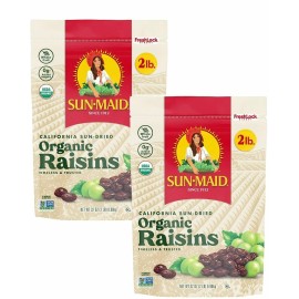 Sun-Maid Organic Raisins, 32 Ounce (2 Count)