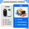 GliCraft 8 Colors Denim Thread Jeans Sewing Thread 137yard 203