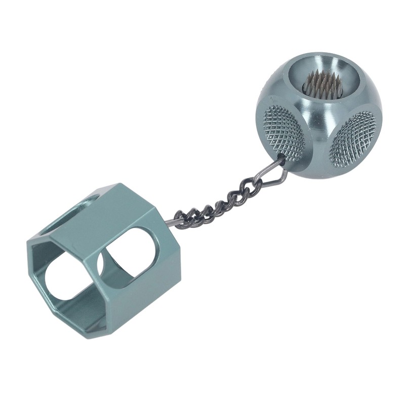 Billiard Chalk Holder Aluminum Alloy Portable Magnetic Pool Cue Chalk