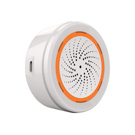 ZigBee Alarm Siren, Maximum Sound 90 dB, Dual Power Supply, Adjustable Sound Time, Anti-Theft System ZigBee