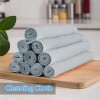 donwell 5Pcs Microfiber Cleaning Cloth Towel Rag Home Cleaning Car