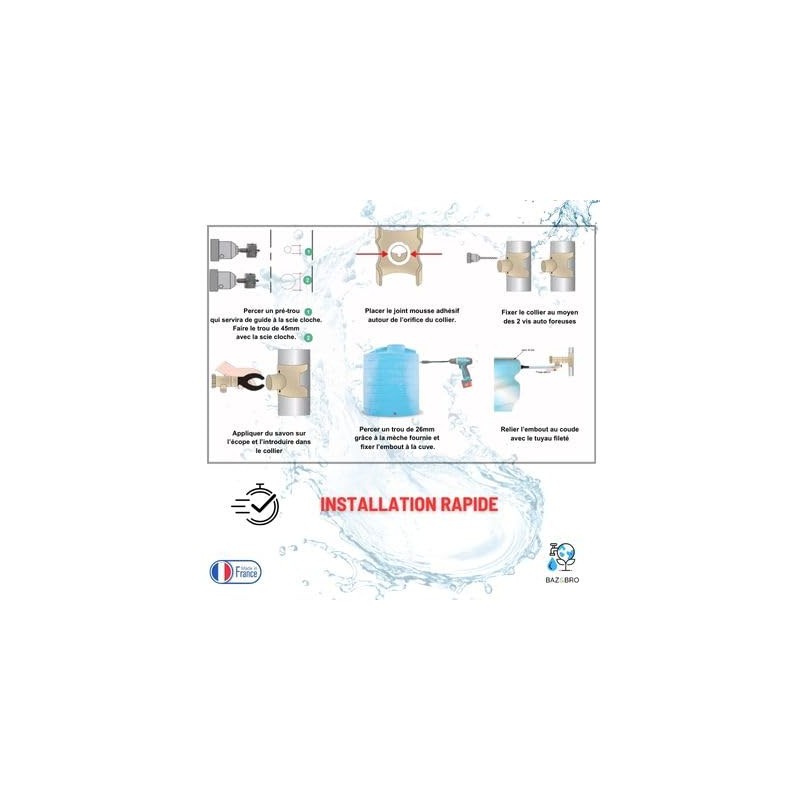 Baz&Bro Water collector (cycle sand)