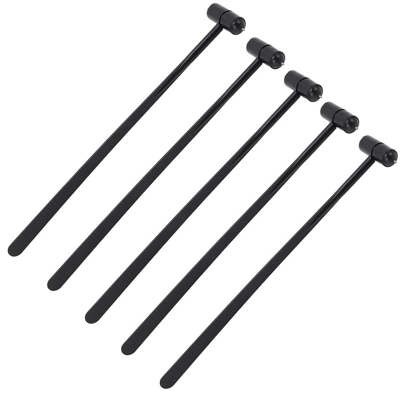 5Pcs Star Needle Dermal Hammer ABS Handle Lightweight Double Headed