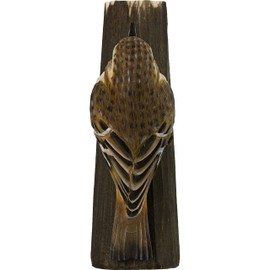 WILDLIFEGARDEN Wildlife Garden WG4443 DecoBird Forest Tree Runner - Hand Carved Decorative Wooden Bird - Small European Birds