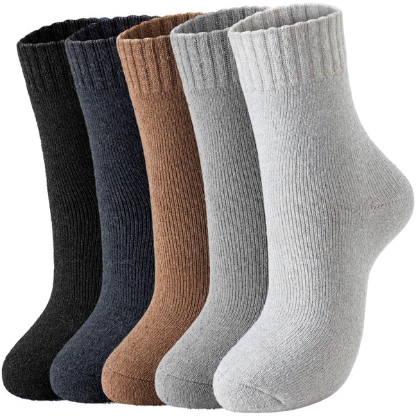 Tavaleu Wool Socks for Women & Men, Winter Soft Cozy