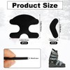 lasuroa 10pcs Ski Snowboard Boots Fitting Pads, EVA Self-Adhesive Snowboard