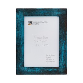 Handicrafts Home 5X7 Picture Frames - Vintage Style Wall Hanging & Desk Décor, Farmhouse Photo Frames, Living Room, Office & Home Décor, Small Picture Frame for Diploma & Wall Decor, Driftwood Skye