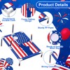 Leitee 4th of July 2 in 1 Bean Bags Toss