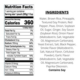 Loma Linda - Plant-Based Complete Meal Solution Packets (Hawaiian Bowl (10 oz.), 12 Pack)