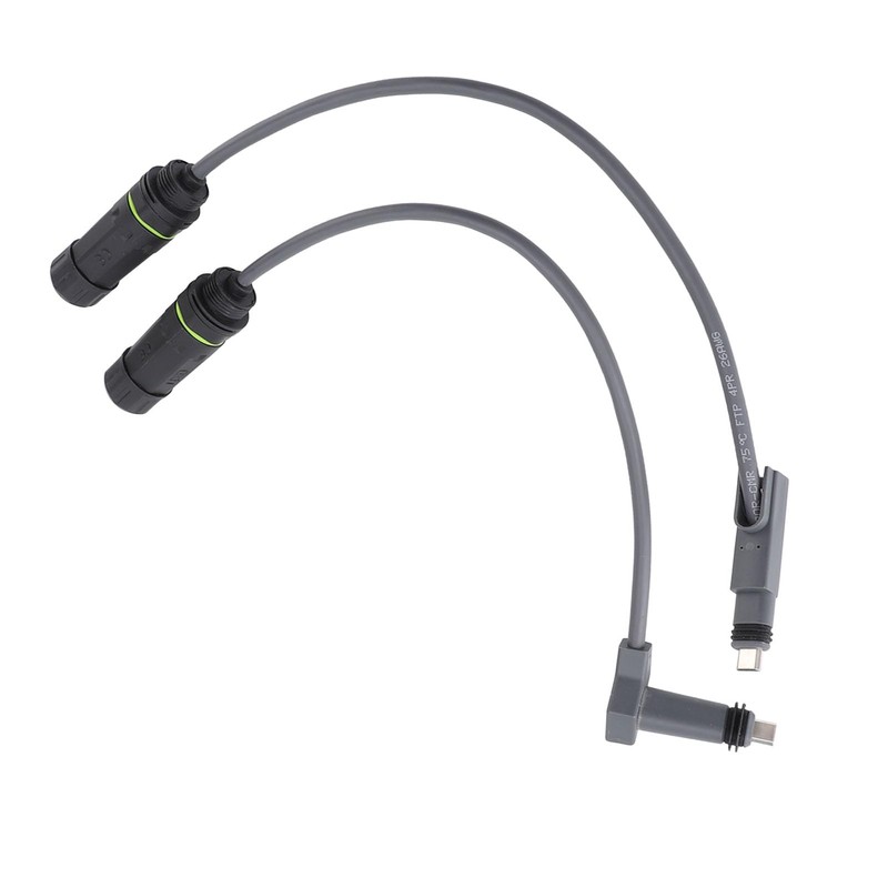 SPX Male to RJ45 Adapter, Waterproof Starlink Cable RJ45 Connectors,