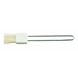 Eva Solo Pastry Brush, Stainless Steel and White, Silver, 23 x 0.5 x 5.5 cm