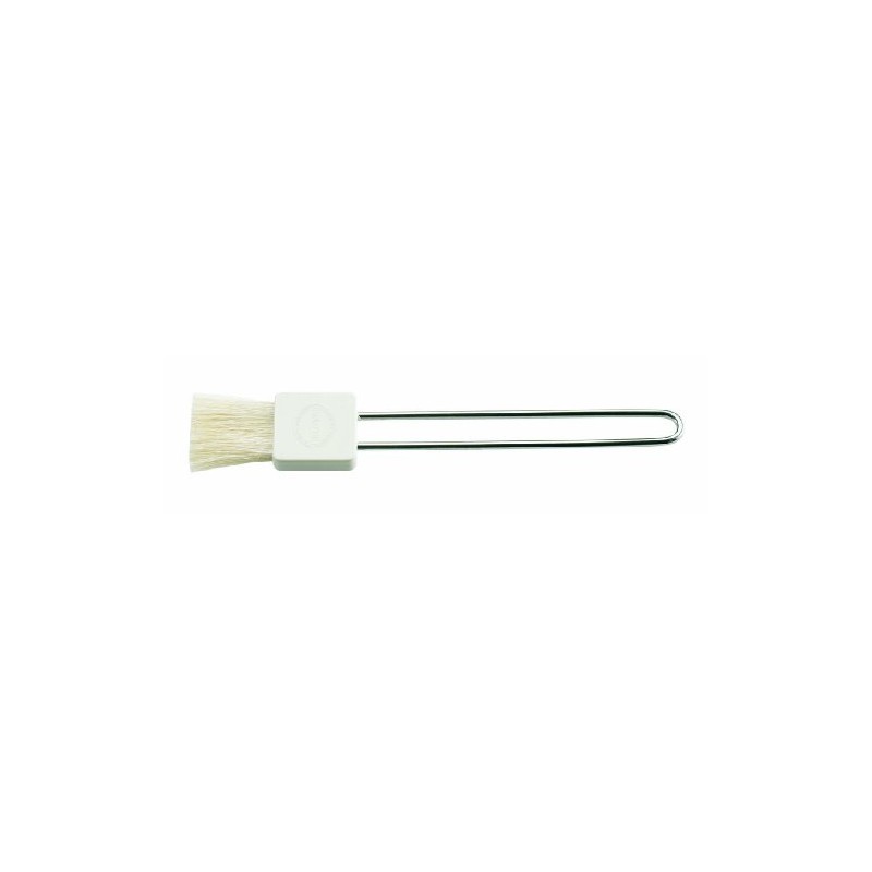 Eva Solo Pastry Brush, Stainless Steel and White, Silver, 23