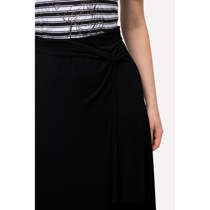 Ulla Popken Women's Skirt, black