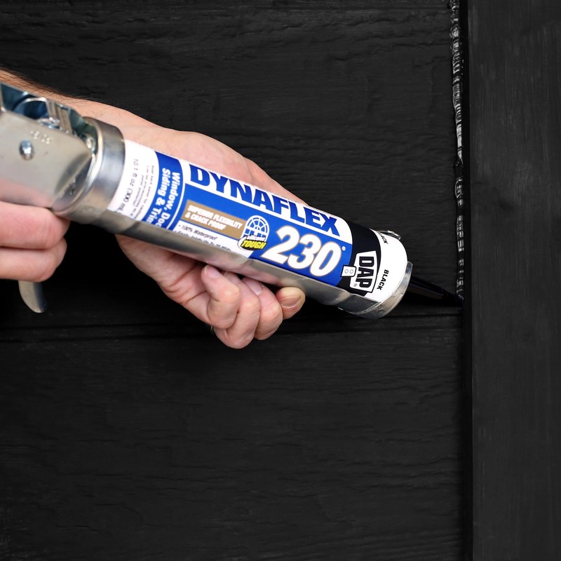 DAP Dynaflex 230 Premium Elastomeric Sealant, Dark Bronze, 10.1 Oz