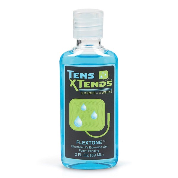 TensXtends Conductive Adhesive Gel for Tens Pads - Patented Formula That Will Extend The Life of Your depleted Electrode Pads of Your Tens and EMS Units (2 FL OZ)