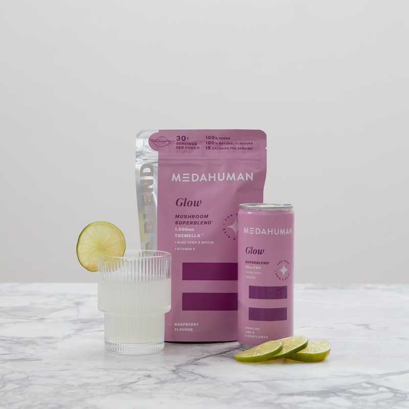 MEDAHUMAN MEDAHUMAN? Glow | Tremella Mushroom Powder (30 Servings) |