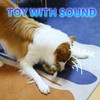 All For Paws Rabbit Dog Toy with Squeaker, 12-inch/ 30