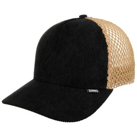 Djinns - Casual Cord'n Mesh Trucker Cap Mesh Cap Hat Cap Hat Caps, Black/Bisque