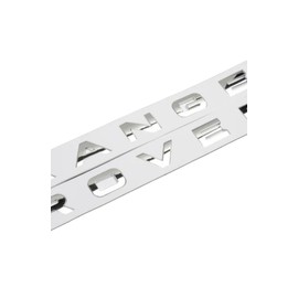 Lettering Fits Range Rover Letters Badge, Replacement Lettering for Range Rover Rover Ranger Range (Chrome)