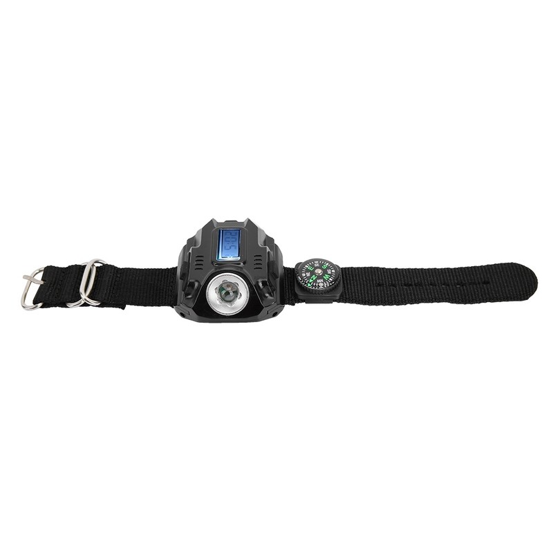 LED Wrist Watch Flashlight USB Rechargeable LED Wristlight Watch with