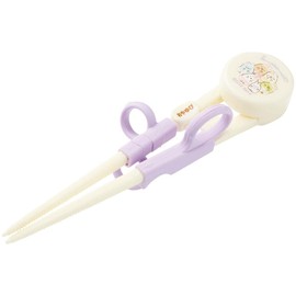Skater ADXT1-A Children's Training Chopsticks, 5.5 inches (14 cm), Sumikko Gurashi, For Ages 2 - 7 Years, Right Hand, Square Chopsticks Tip for Easy Pinch