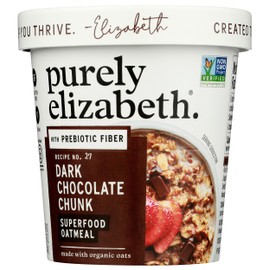 Purely Elizabeth, Oatmeal Cup Superfood Dark Chocolate Chunk, 1.76 Ounce