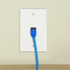 Newhouse Hardware Ethernet Wall Plate, White, 5-Pack