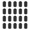 DMiotech 20 Pack 5/16" ID Black Screw Thread Protectors Rubber