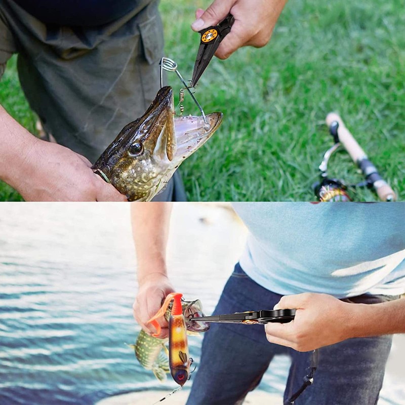 Fishing Pliers ValueHall Split Ring Pliers Hook Remover Fish Holder