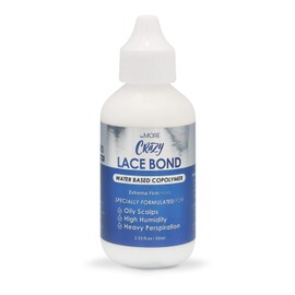 Lace Bond - Pegamento impermeable para peluca de encaje respetuoso con la piel, calcomanía a base de agua a prueba de sudor para piel cabelludo graso, fuerte sujeción extendida, 60 ml